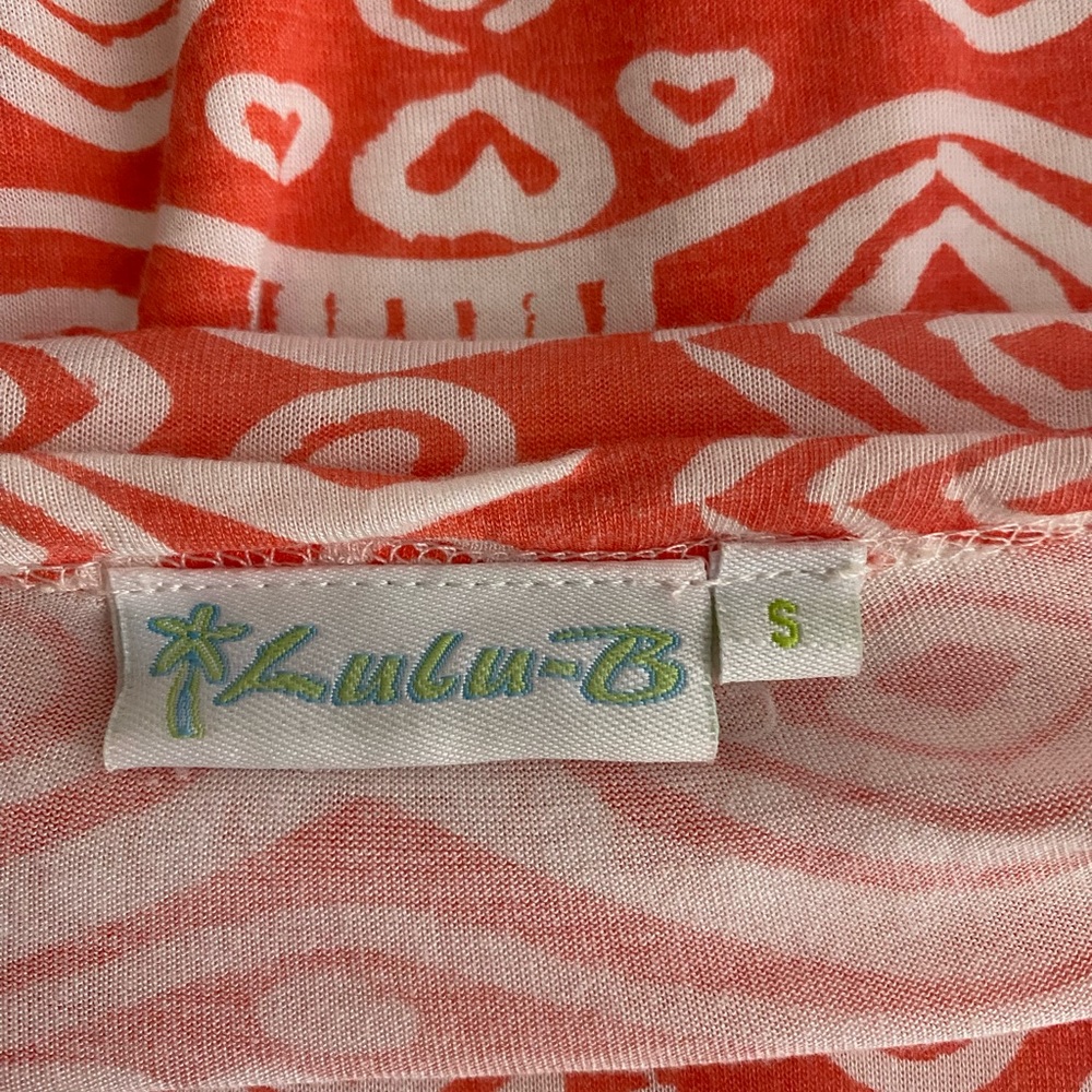 Lulu B Womans Blouse Woman's Shirt Sz Small Ladies Tunic Top w/two front Pockets - Picture 5 of 9